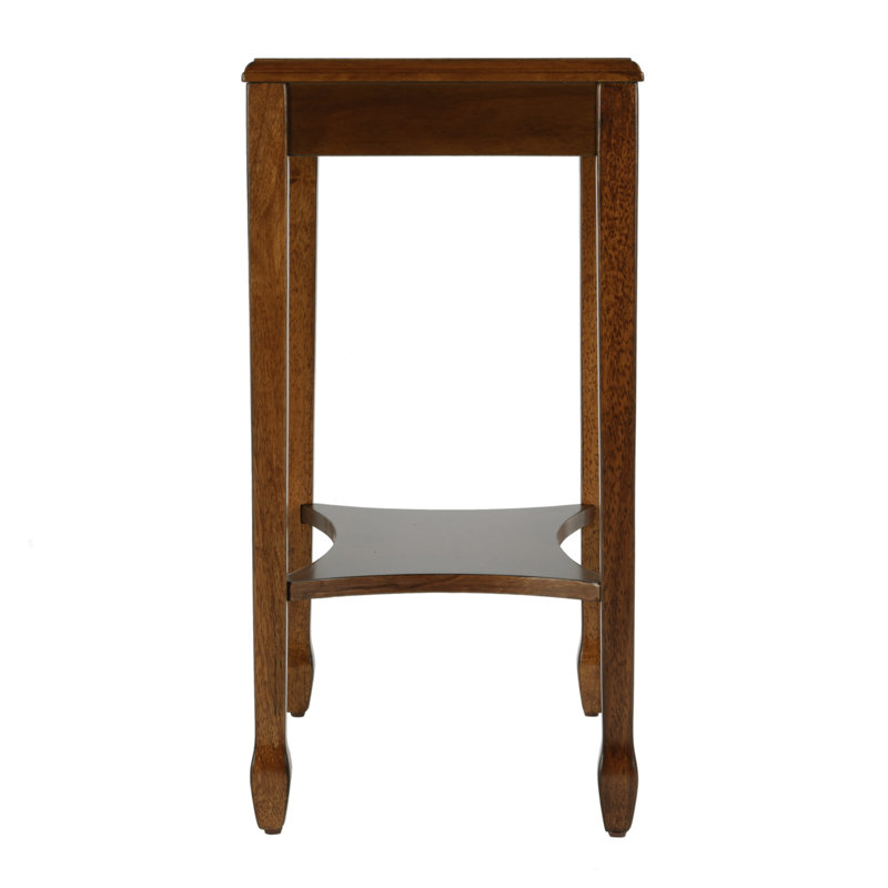 Gilbert End Table, Olive Ash Burl
