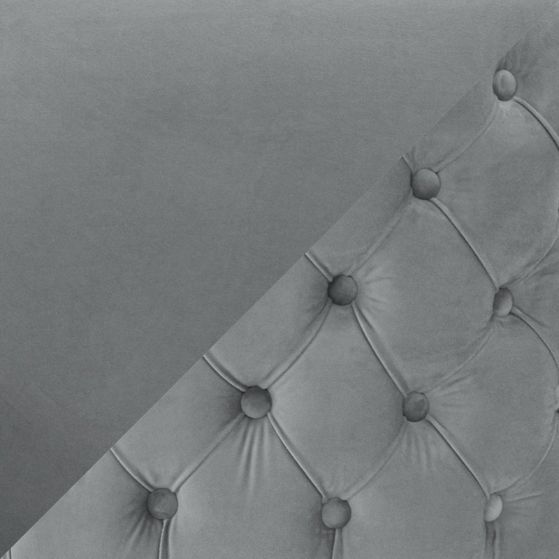Chaise d'appoint de salle à manger Maya, Gris