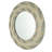 Wood Flat Wall Mirror with Hooks