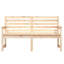 Franklinville Solid Wood Outdoor Bench-119581138