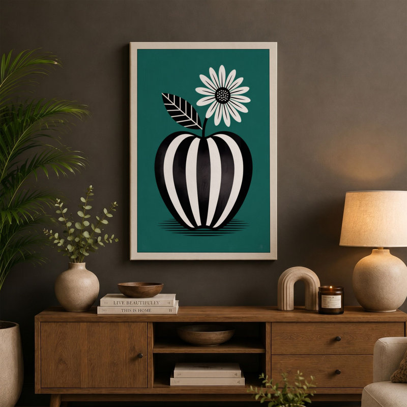 Print, 30x20 - 76.2 x 50.8 cm, Terracotta Border