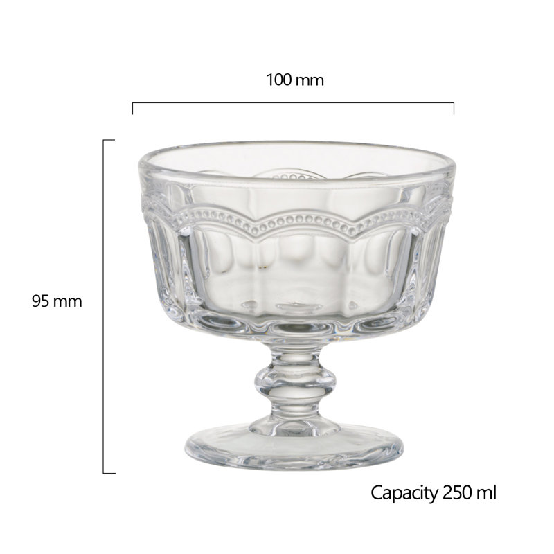 Pearl Ridge Mini Trifle Bowls