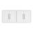 Tillman 68" Rectangular Buffet Table in White-1631947912