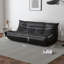 3-Seat Faux Leather Bean Bag Sofa