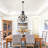 Kortney 5 - Light 16.5" Wide Dimmable Empire Chandelier for Entryway Foyer Bedroom Hallway-1725508634