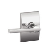 Latitude Passage Door Lever with Century Rosette