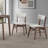 Upholstered Solid Wood Dining Chair-121600684