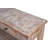 Duplin Console Table – White Washed Distressed Mango Wood with Lower Shelf (48") 