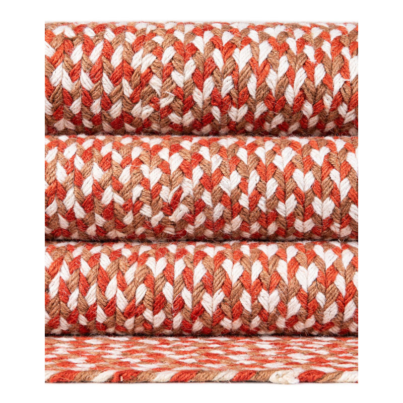  Tapis en jute tressé Tweed, Rectangle 9 po x 12 pi