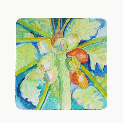 Grand sous-verre aux noix de cacao