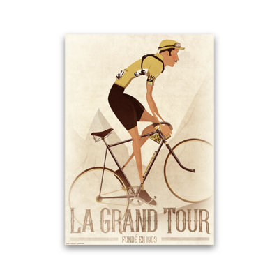 Vintage Cyclist - Print