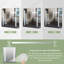 Armoire à miroir encastrée ou à surface H 30 pouces avec désembueur et tablettes réglables H-1075884439-1075900862