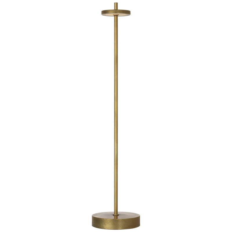 Kelly Wearstler Sene Rechargeable Table Lamp, Gold, 1.6 W, 23" H x 5" W x 5" D