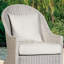 Chaise longue pivotante d'extérieur avec coussin Uriel