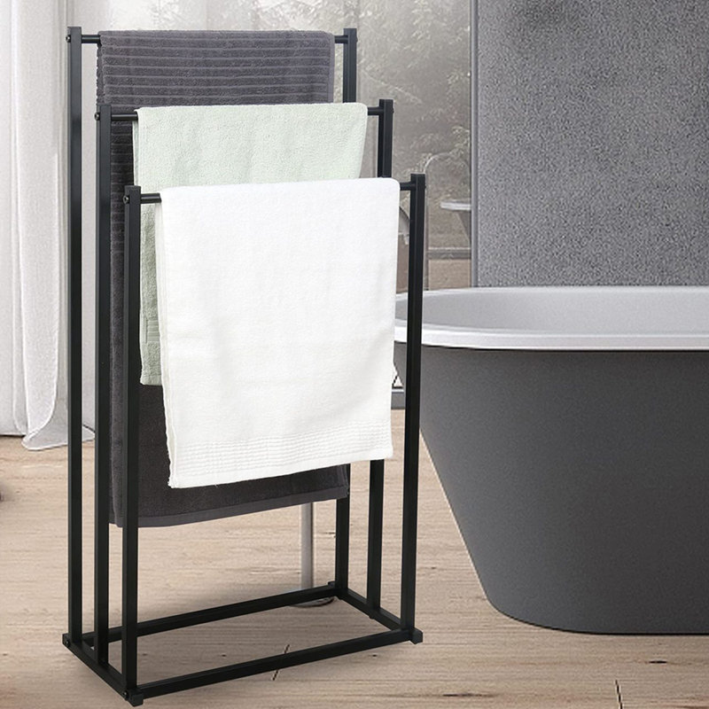 Ovalene 3 Freestanding Towel Stand