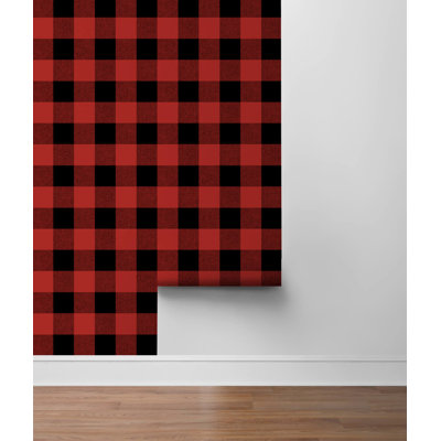 Goodale 18' L x 20.5" W Smooth Peel and Stick Wallpaper Roll