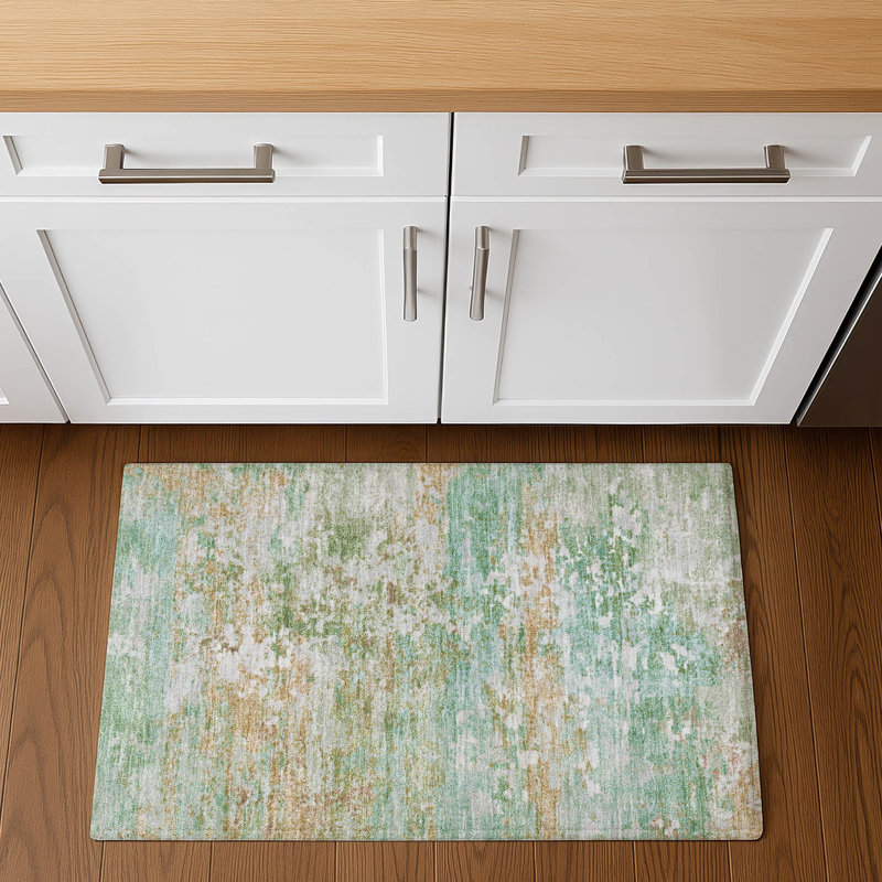 Premium Machine Washable Ashington AMF1830 Modern Rug, Rectangle 1'8" x 2'6"
