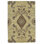 Wool Floral Area Rug in Green