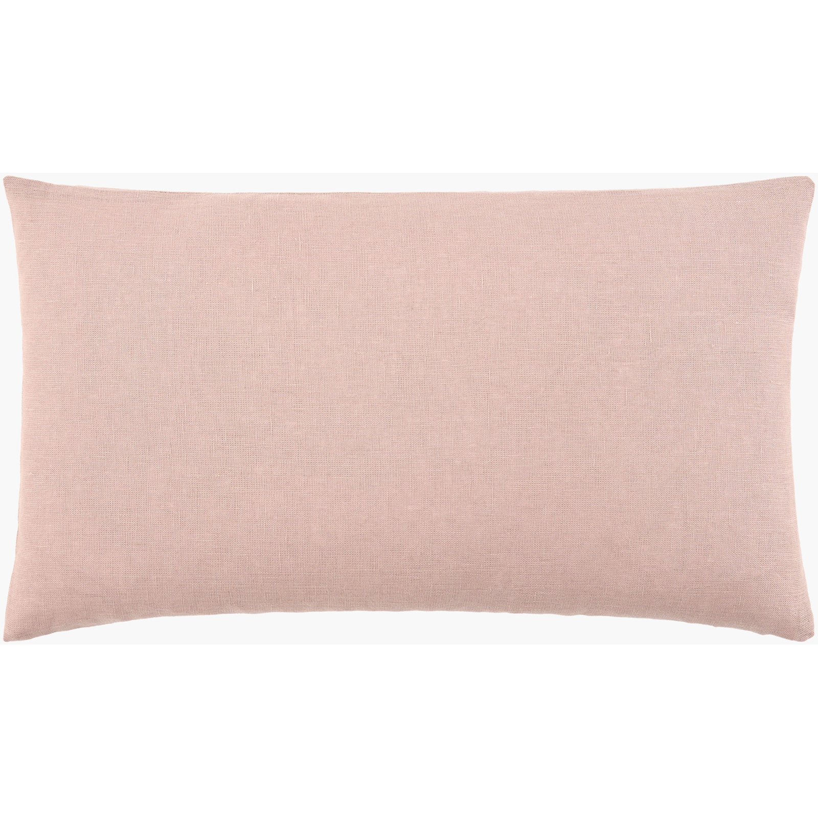 Lanie Accent Pillow, Dark Beige, Duck Down, Rectangle 12"H x 21"W
