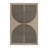 Narze Modern Easy Jute Machine Washable Area Rug Outdoor Rug with Non-Slip Backing for Patio, Deck, Backyard Beside the pool-381301857
