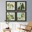 On Second Thought - Ensemble de 4 peintures sur toiles encadrées-60148006-60148008