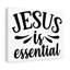 Jesus Is Essential - Wrapped Canvas Print-2037413580