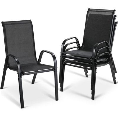 Stacking Patio Dining Side Chair