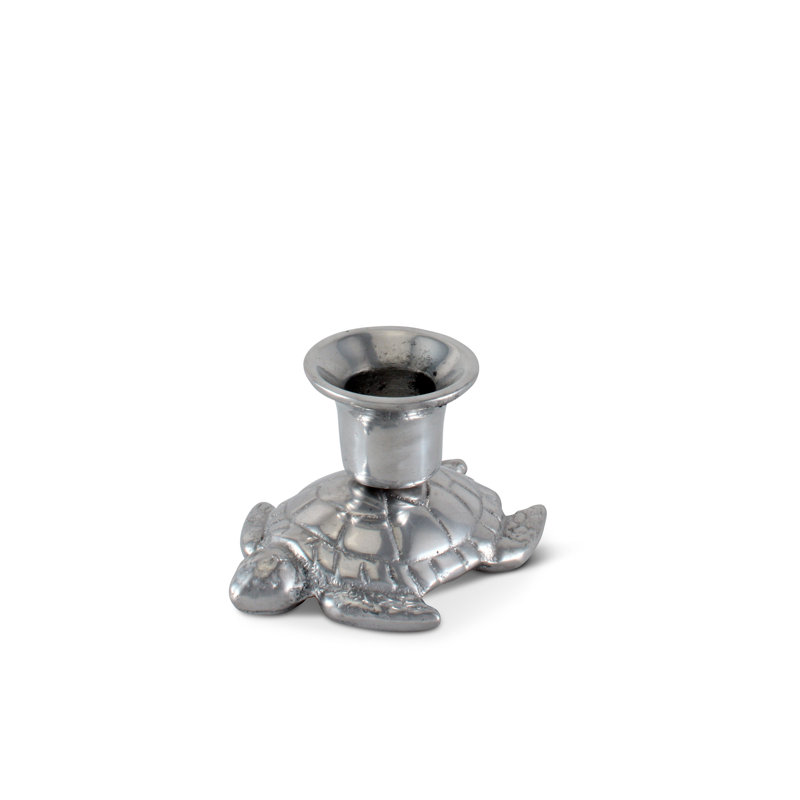 Sea And Shore 2.25'' H Metal Tabletop Candlestick