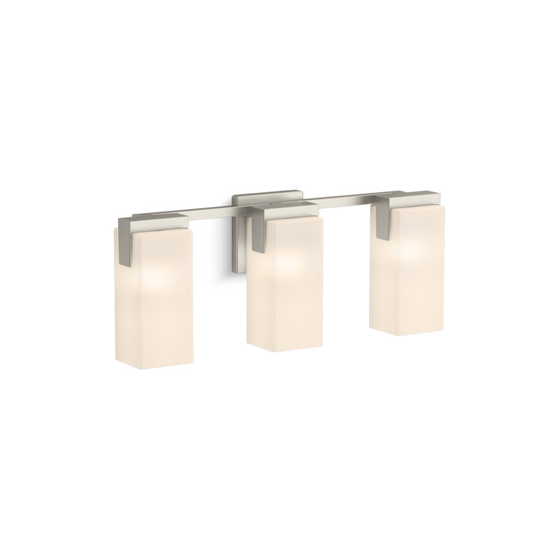 Honesty Three-Light Sconce, Brushed Nickel