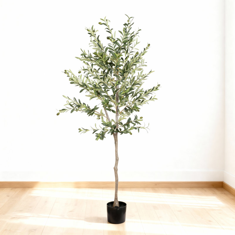Artificial Potted Olive Tree