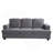 Comfortable Velvet Sofa With Plush Cushions For Relaxing-370094013