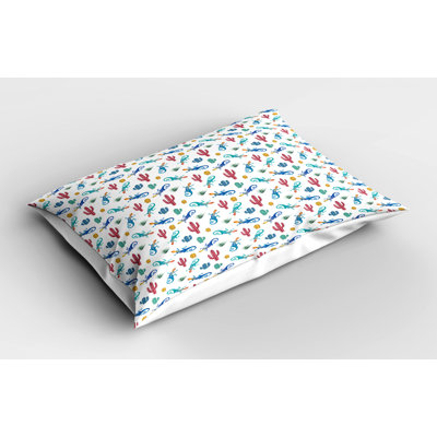 Gecko Polyester Sham Set