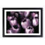 The Purple Tulips in Abstract - Picture Frame Painting Print-55763426-55763424