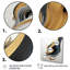 Noir, blanc et or liquide Art III - ensemble d'art mural moderne sur toile-87913506-87913509