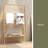 Bamboo Ladder Towel Rack With Storage Shelf