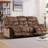 2 - Piece Contemporary and Overstuffed Manual Reclining Living Room Set-105189278