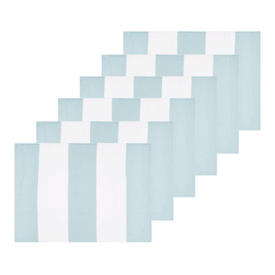 Cabana Daffodil Stripes Placemat S/6