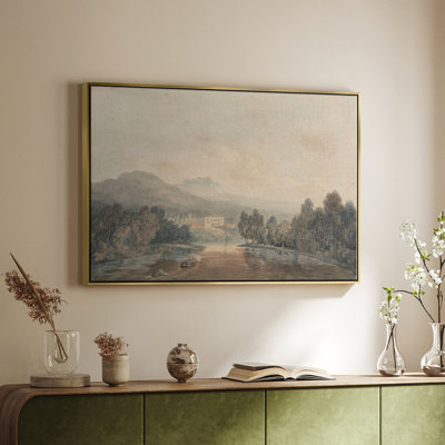 "Vintage Landscape - CDxxi" sur toile