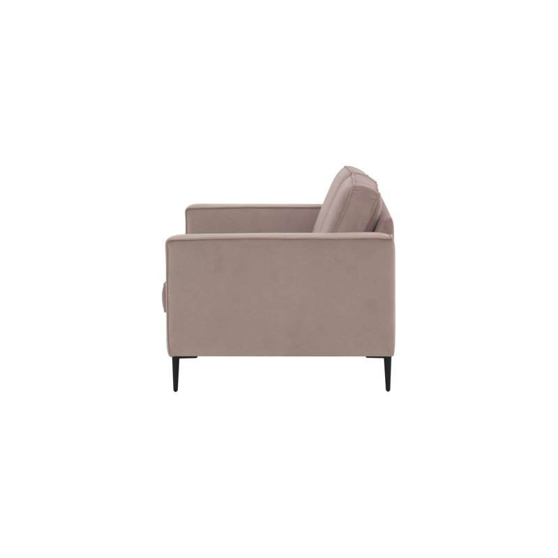Kale Sofa, Flamingo, 86cm H X 181cm W X 97cm D