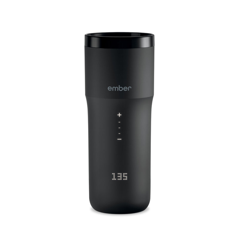 Ember Travel Mug 2, 12 oz, Temperature Control Smart Travel Mug, Black