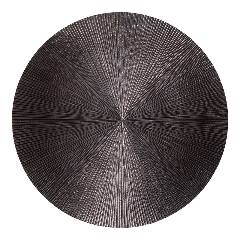 Hansjochen End Table, Dark Silver