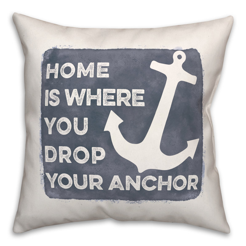 Reversible Throw Pillow, 16" x 16"