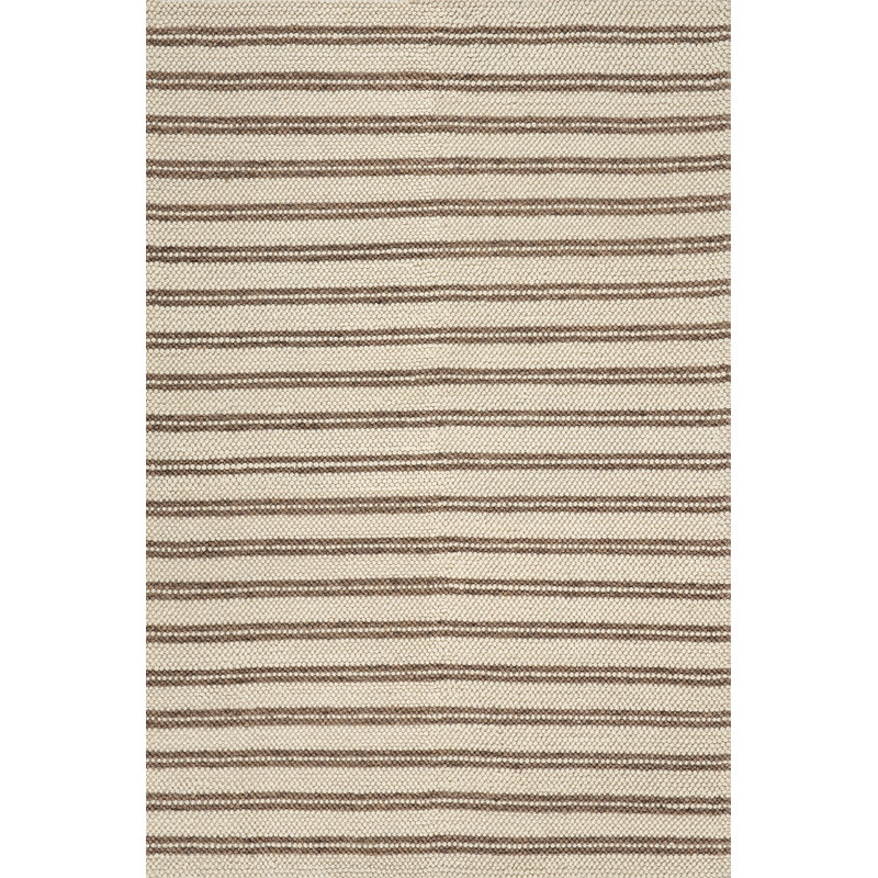 Tapis rayé moderne Venit, Rectangle de 5 pi x 8 pi