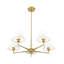 Lustre 5 lumières à abat-jour / araignée Wareesha-1537667655