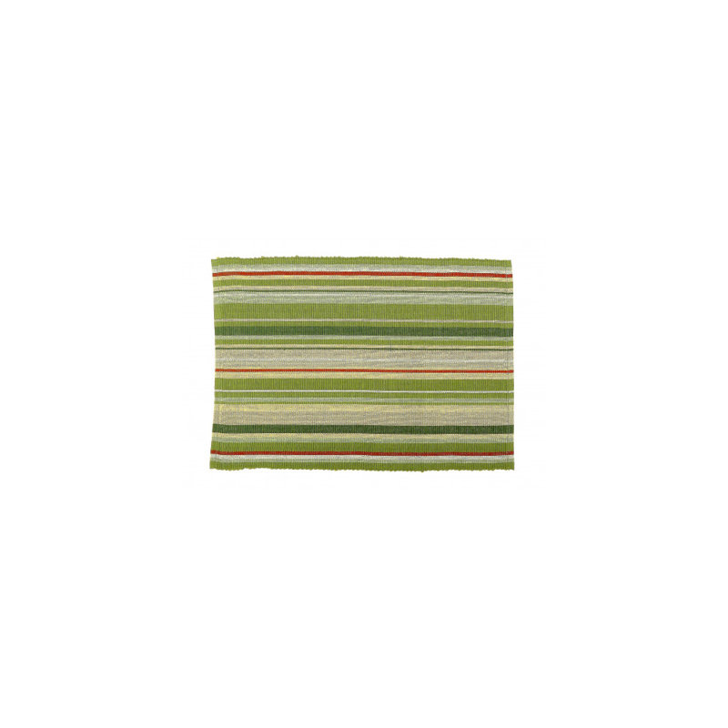 Napperon en coton 19 "Caruthers, Vert