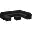 Canapé modulaire en velours l 143 po Wylodene-1623362546