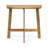 Outdoor Half-Round Folding Acacia Wood Bistro Table