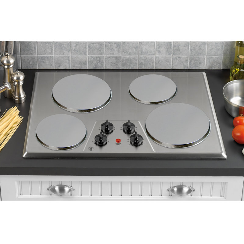 Set of 4 Reston Lloyd burner hotplates, Acier inoxydable