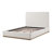 Boucle Upholstered Wingback Platform Bed-1935837251-1937323221
