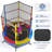65" Trampoline with Safety Enclosure